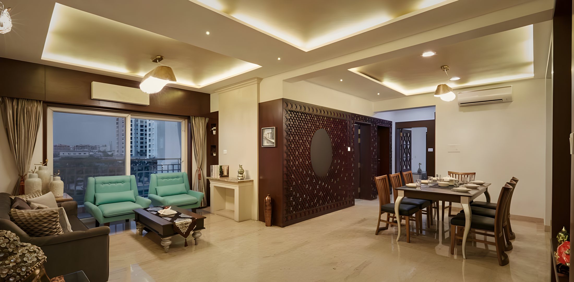 Living & dining — a Miraya residence
