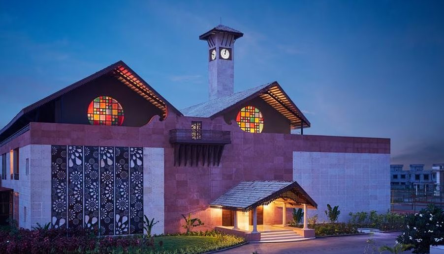 Club Anandam at twilight