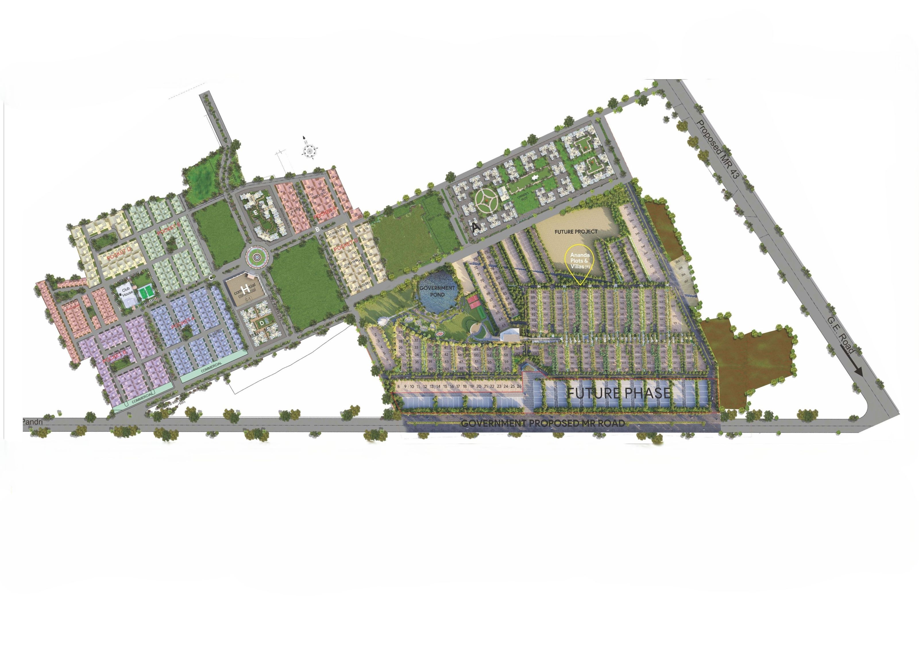 Anandam World City master plan