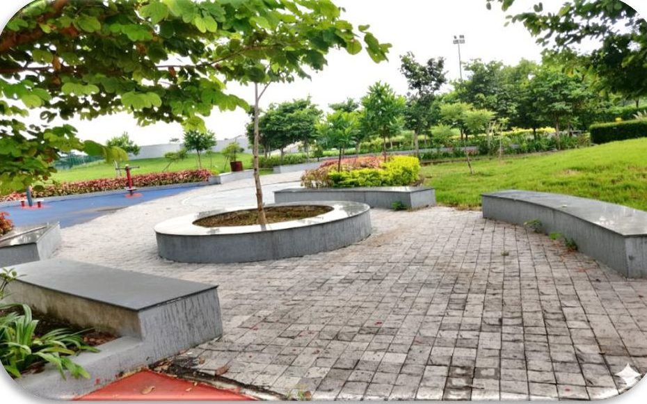Landscaped walking parks